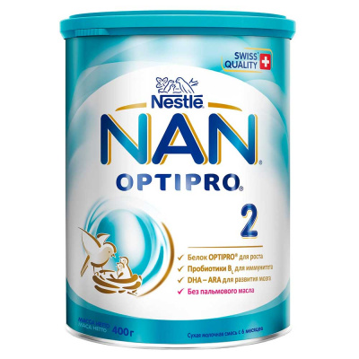Сухая молочная смесь NAN 2 Nestle 400 г 1